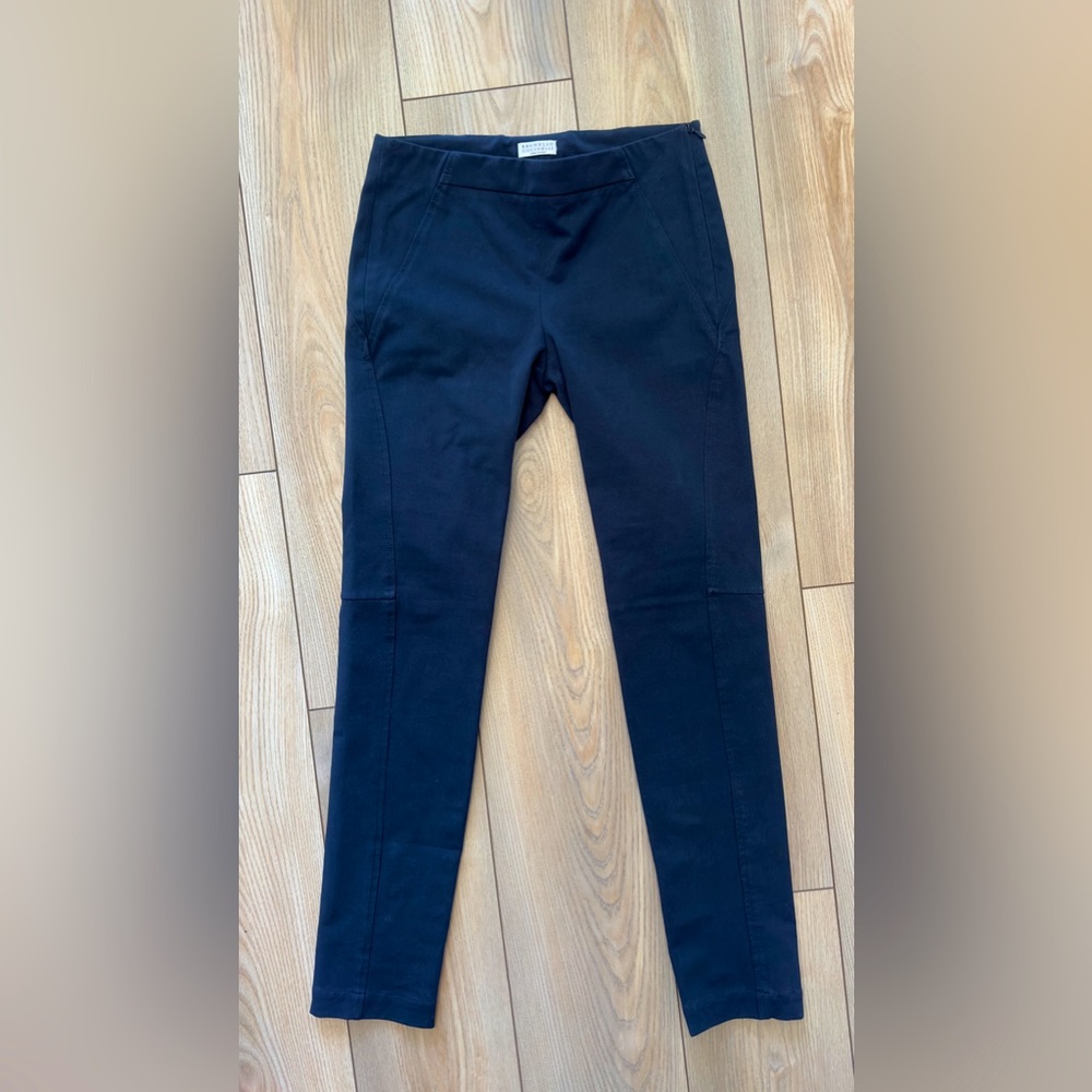 BRUNELLO CUCINELLI Navy Pants Size US2 I 38